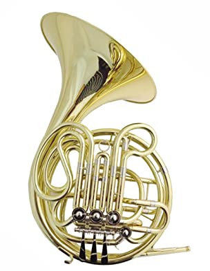 F/B Waldhorn Schallstück Mit Koffer 4 Ventile Waldhorn Musikinstrumente Lack Silber