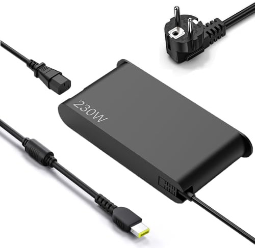 PFMY 230W Portátil Netbook Cargador Adaptador ADL230NLC3A ADL230NDC3A 20V 11.5A AC Adapter para Lenovo Legion Y700 Y720 Y730 Y740 R720 Y7000 Y7000P Y900 Y910 Y920 ThinkPad P50 P51 P70 P71 P72 P73