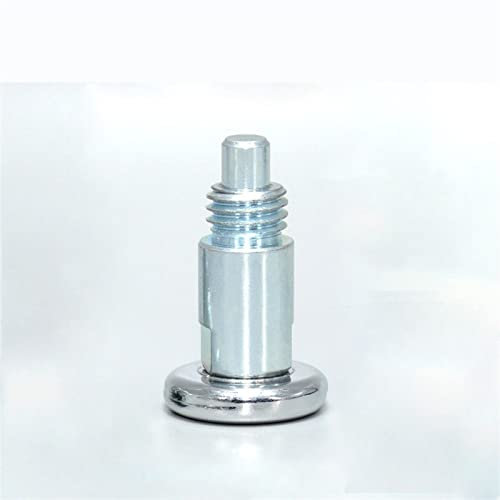 HASMI Druckstücke Federnde Druckstücke Feingewinde M10x1 Grobgewinde M8 Rastbolzen ohne Mutter Stifte Schraube 1St (Color : MT101F, Size : 1-6MM_M10)