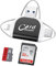 LINXINS Multi-Port 4 in1 Universal SD TF Card Reader 1 Set 4 in 1 Universal Card Reader USB 3.0 External Memory Card Reader Micro SD Card Camera Memory Card Reader SD Micro SD Card Reader
