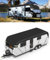 SUPAREE Cubierta Techo Caravana Funda Protectora para Autocaravana Funda Caravana Impermeable Protección UV Tela Oxford 210D con Tiras Reflectantes 6,5x3m