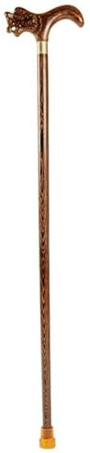 Bastón de madera maciza, bastón de madera maciza, muletas de madera de secuoya, bastón de wengué para personas mayores, bastones de madera para caminar, andador para personas mayores (wengué) Selfless