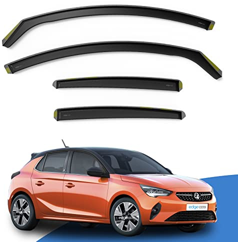 EdgeVisors Wind Deflectors for Vauxhall Corsa F MK6 5 Door Hatchback 4pc
