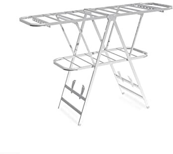 luckxuan Wäscheständer/Wäschetrockner Faltbarer Wäscherei -Trocknungsgestell im Innenstahl aus Edelstahl. Clothes Drying Rack