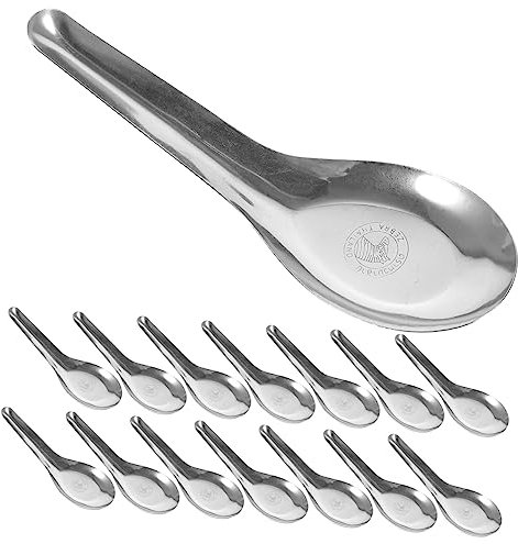 Cabilock 50stücke Suppenlöffel Servierlöffel Tafellöffel Für Zuhause Und Restaurant