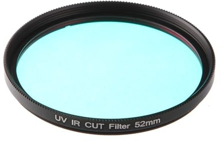EALLEN Uv Filter 6 49 52 55 62 67 72 mm UV-IR-Cut-Filter Infrarot-Durchgangs-Röntgen-IR-UV-Filter (Size : 72mm)