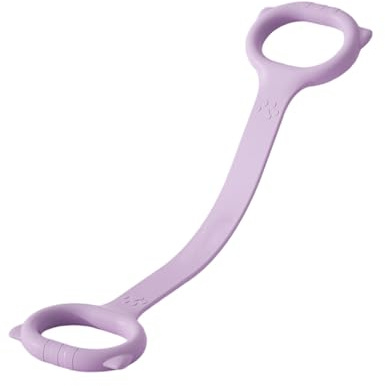 DOUDINGMAO Cuerda de tracción muscular para entrenamiento, 8 bandas de resistencia, cuerda elástica para entrenamiento, espalda abierta, cinturón elástico
