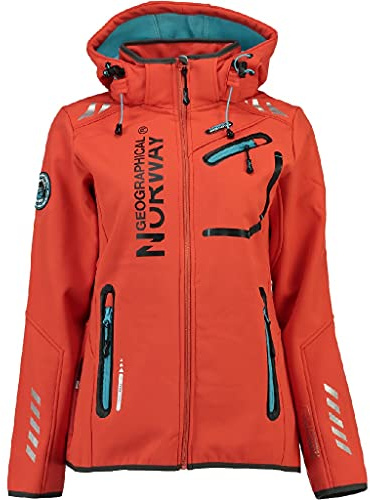 Geographical Norway Damen Softshell Funktions Outdoor Regen Jacke Sport