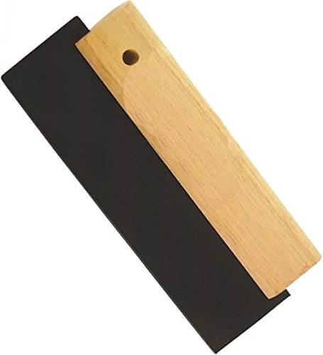 Edward Tools - Esparcidor de lechada (20,3 cm) - Herramienta para extender un gran volumen de lechada antes de usar el flotador de lechada - Acelere el proyecto de azulejos - Hoja de goma flexible