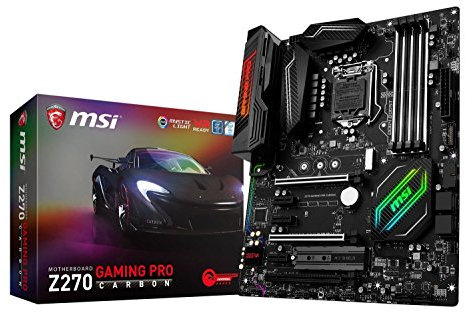MSI Z270 Gaming Pro Carbon Carte mère Intel Socket LGA 1151