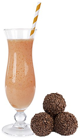 Punschkugel Rumkugel Trüffel Molkepulver Luxofit mit L-Carnitin Protein angereichert Wellnessdrink Aspartamfrei Molke (Punschkugel Rumkugel Trüffel, 1 kg)