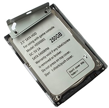 OSTENT Unidad de Disco Duro HDD de 250 GB + Soporte de Montaje Compatible para Sony PS3 Super Slim CECH-4X