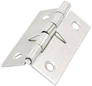 Aexit Gabinete Cajón Puerta Cierre automático Superficie Montaje Puerta de resorte Multifunción Metal Ajustable (model: Z8810VIX-1580AE) Cargado Bisagra 50mmx36mm