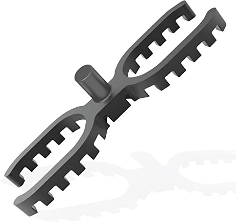 My Plast I 1.000 pièces - largeur de joint 7 mm (offen) - strié ouvert I Entretoise de terrasse - entretoise de haute qualité pour lames de terrasse | Entretoises striées de qualité supérieure pour lames de terrasse