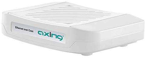 Axing EOC 1-31 - Adaptador de módem Ethernet sobre coaxial (720 Mbps, 5-65 MHz)