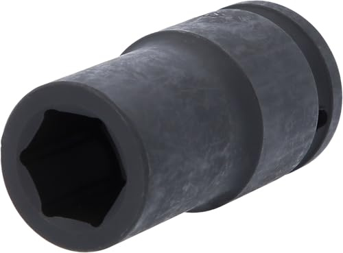 BRILLIANT TOOLS BT025606 3/4 Zoll Kraft-Stecknuss Sechskant, 24 mm, l ang [Powered by KS TOOLS]