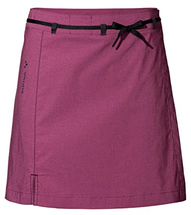 VAUDE Women's Tremalzo Skirt III - Rock für den Radsport für Damen - inkl. Innenhose - atmungsaktiver Fahrradrock
