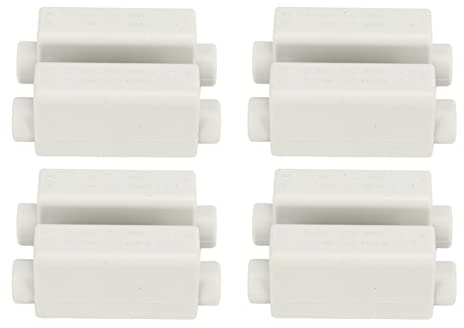 Morsettiera di Giunzione 4 Pezzi, 1000 V 100 A 2,5‑16 mm² 2 in 2 Out Connettore Cavo Ad Alta Potenza ZK 1116 per Connessione