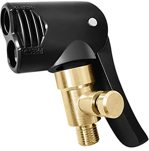CEXUN reifenventil Adapter,Auto-Luftpumpenumbau Aufblasbares Spannfutter,2 in 1 American Mouth French Mouth aufblasbares Auto Motorrad Fahrrad,Autoventil Hebelstecker Reifenventil (entleeren kann)