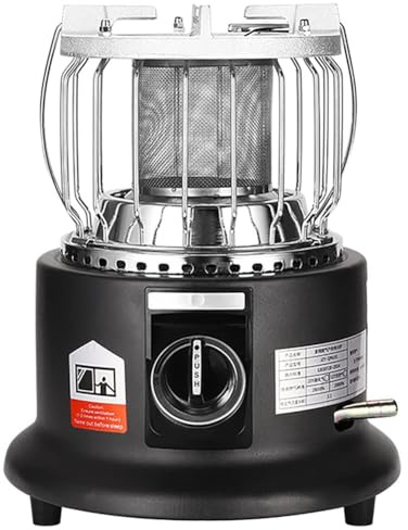 EsaSam Réchaud à gaz de Camping, Chauffage de Tente de Camping, Chauffage à gaz Multifonctionnel Portable avec Manteau Chauffant, pour la pêche sur Glace, la randonnée, la Chasse