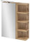 Schildmeyer Matteo Spiegelschrank 156970, Eiche Landhaus Dekor, 51,3 x 16 x 74,4 cm