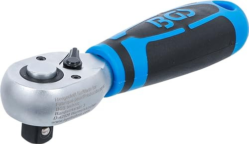 BGS 644 | Mini cricchetto reversibile | uscita quadrato esterno 12,5 mm (1/2)