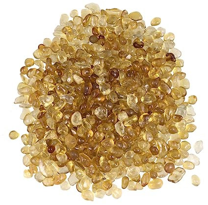 WOONEKY Gravier de Verre Coloré pour Aquarium Domestique 5-9 Mm Ambre 500 G Décor Créatif Loisirs Aquatiques Design