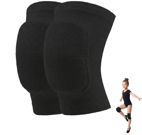 FAQUSA Volleyball Knee Pads for Women Men Youth Kids, Knee Pads for Basketball Football Dance Yoga Tennis Running Cycling Workout Climbing (X-Small)