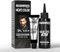 Champú de Color para Barba y Bigote Beardburys – Tinte Semipermanente para Hombre – Cubre Canas en 5 Minutos – 75 ml (Negro)