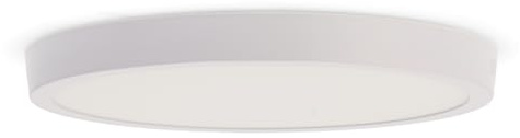 M Ledme - Panel de Superficie Serie Slim 25W, 2500lm, Luz Cálida(3000k). Lámpara de techo de interiores IP20. Ideal para Baño, Cocina, Dormitorio. Fácil de instalar, LM5248.