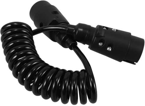 NOLITOY Adattatore Spina Per Rimorchio Con Cavo Regolabile 2,7 m 12v Per Camion, Camper Connettore Elettrico Versatile Facile Da Installare