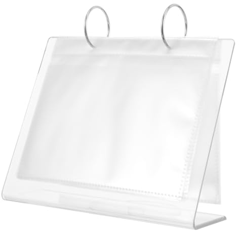 Healeved Album de Rangement Vide pour Stickers à Ongles Porte-stickers de Collection Livret de Présentation pour Nail Art