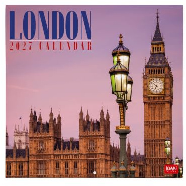 Legami - Calendario 2027 da Muro, London, 12 Mesi, 30 x 29 cm