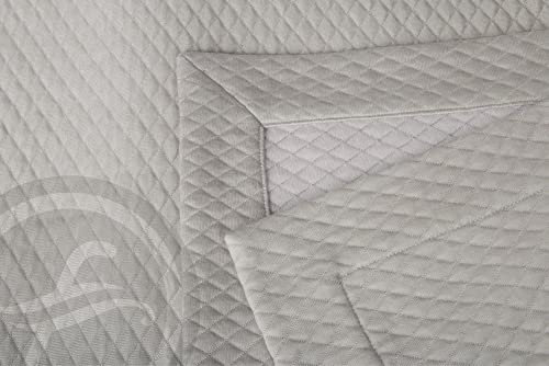 Bella Donna Sommerdecke 260 x 220 cm Tencel Klimakonzept - Kühlt in heißen Sommernächten: Bella Donna Sommerdecke Farbe: Grau