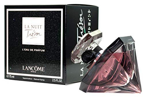 Lancôme La Nuit Trésor Eau de Parfum, verführerischer Gourmand-Damenduft mit schwarzer Rose und Vanille-Orchidee, 30ml