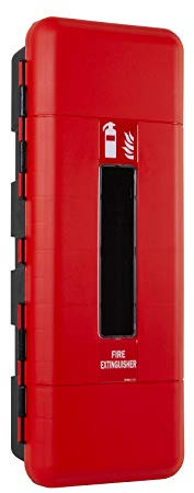 Firechief FCLSC Cabinet, Single Extinguisher, Large, Red