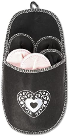 Set di 11 pantofole unisex per gli ospiti, in feltro, taglia 38-44