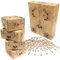 Nature Nerds - Cotons-tiges (800 pièces) en bambou et coton, sans plastique, Q-Tips