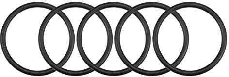 sourcing map 5 Stück O Ring Dichtungsringe 44 mm x 52 mm x 4 mm Metrische Nitrilkautschuk Dichtungsgummiring Gummi Ersatzdichtung für Sahnespender Poolpumpe Schnellkupplung Umfülladapter