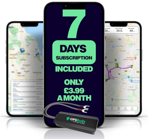 GPSBob 4G 12/24v Wired GPS Tracker (Pay As You Go)