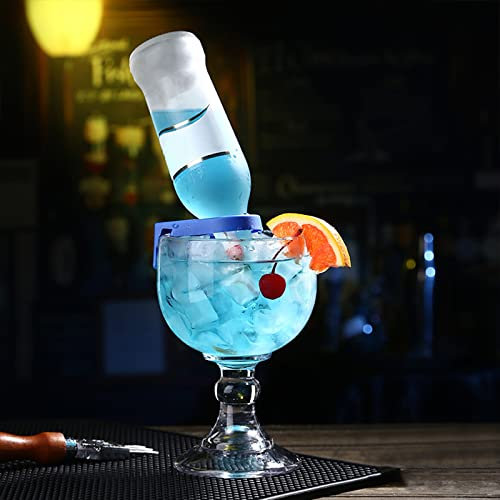NLDGR Vasos de Cerveza Schooner Margarita Glass con Hebilla de Copa, Juego de Vasos de Cerveza, Vaso de Margarita Grande, Vasos de Goleta para Cóctel, Margaritas (1pcs)