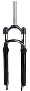 MAYANGYANG Forcella MTB Accessori for Bici Pump Track MTB Gravel Forcella for Bicicletta 26 Lega 100mm Escursione Biciclette Sospensione Blocco Destra Sinistra Precarico Molla Forcelle Rigide MTB