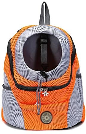 Windmilne Hundetragerucksack mit Doppelschulter, Reiserucksack, für den Außenbereich, Tragetasche für Hunde (cm-Code 36 x 45 x 21 cm)