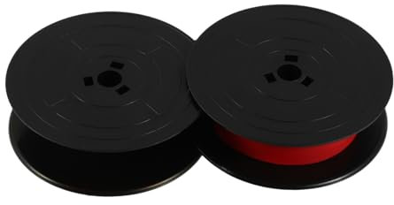 iplusmile Doppelspulen Farbband Schreibmaschine Schwarz Und Rot Zweifarbig Nylon Abs Kompatibel Mit Feiyu Changkong Modell Vintage Schreibmaschine
