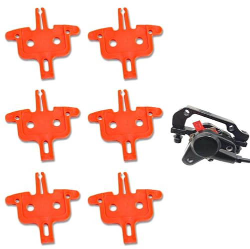 6 Stück Fahrrad Bremsbeläge Abstandshalter Scheibenbremse Distanzhalter Spreizer Hydraulische Scheibenbremsbelag Abstandshalter für Mountainbike Rennrad