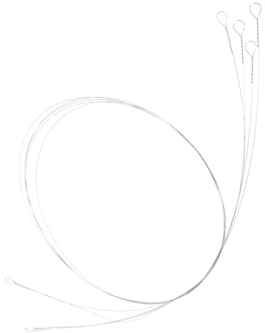 BESTYASH 4pièces Lot De Fil Métallique Pour Trancheuse à Fromage Coupe-fromage Acier Inoxydable Remplacement Fil Pour Trancheuse à Beurre
