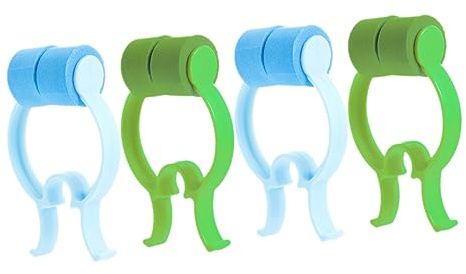 Happyyami 4 piezas Clip Nasal Portátil para Detener Hemorragias Nasales de y Cómodo para y