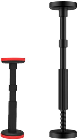 Hiemible Barra de soporte para muebles, postes de soporte telescópicos | Barra de anticaída para muebles - Ayudante de prevención de desastres, varilla antivuelco telescópica para armario de