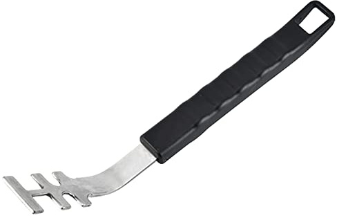Xanorrg Barbecue Grill Sollevatore in Acciaio Inossidabile in Acciaio Anti-Cazzo BBQ Strumento Sollevamento della Griglia Sollevamento Resistenti Calore Griglie Solleva