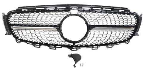 Callume Frontgrill Kühlergrill Diamant Schwarz Kompatibel mit Mercedes-Benz E-Klasse W213 S213 A238 C238 2016-2025